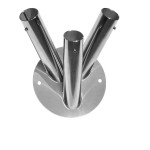 Uchwyt Inox Koło x3