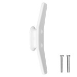 Knaga biała do masztów Standard, Fasadowych, Składanych