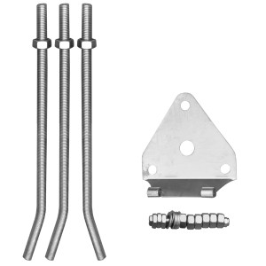 Zestaw montażowy stopy masztu 5 - 8 m.