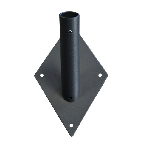 uchwyt flagowy lakierowany_szary_mat_romb pojedynczy.jpg