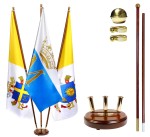 Stojak flagowy EXCLUSIVE potrójny